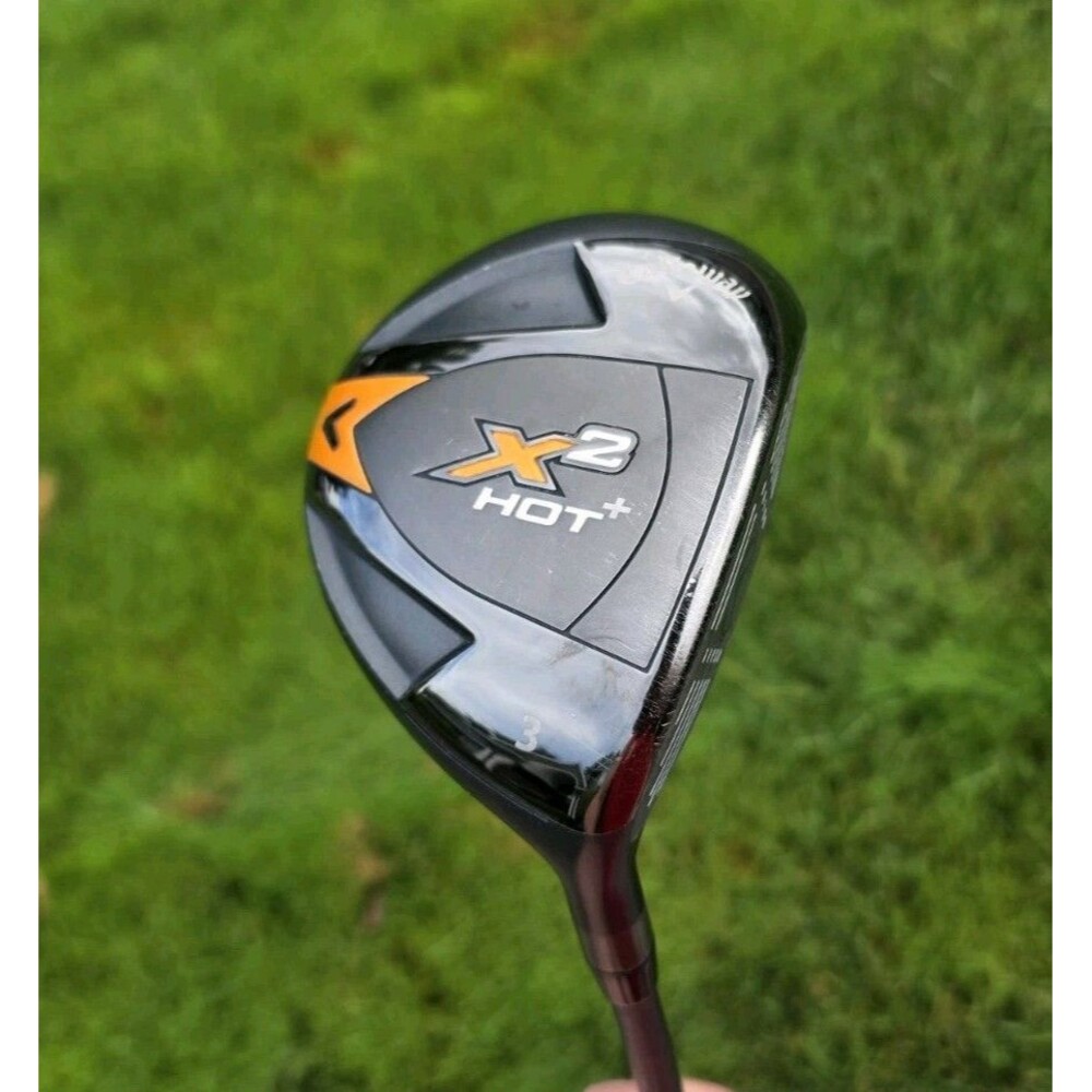 Callaway X2 Hot+ 3 Fairway Wood RH X2 Hot+ 65 Gram R Flex Graphite New Grip 43"